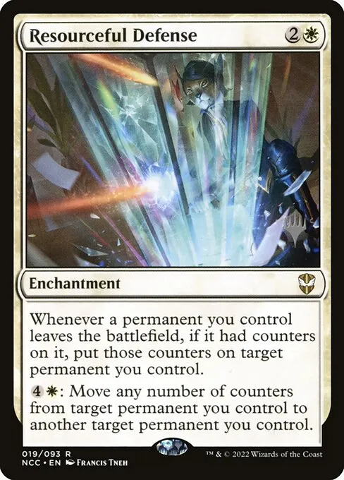 Resourceful Defense · New Capenna Commander Promos 19p/75