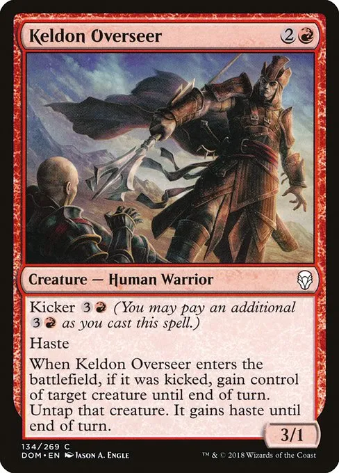 Keldon Overseer · Dominaria 134/280