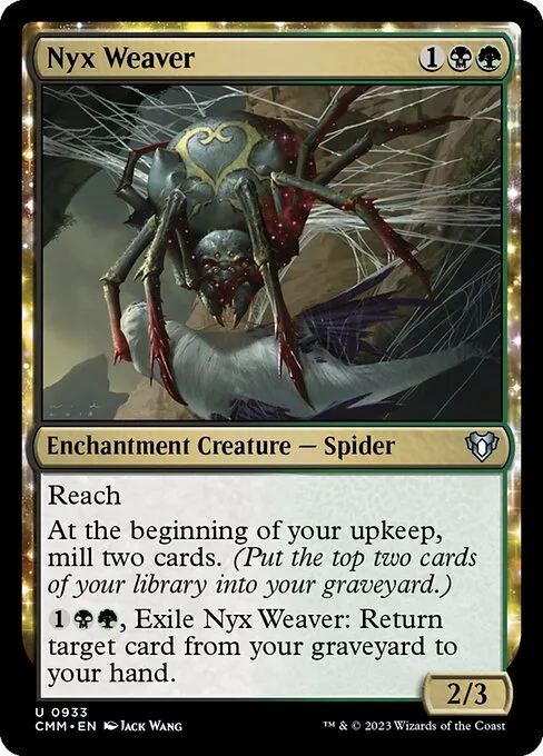 Nyx Weaver · Commander Masters 933/1067