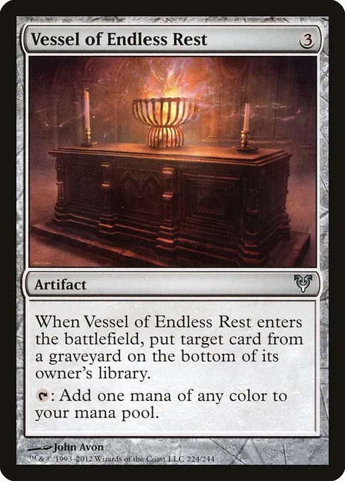 Vessel of Endless Rest · Avacyn Restored 224/244