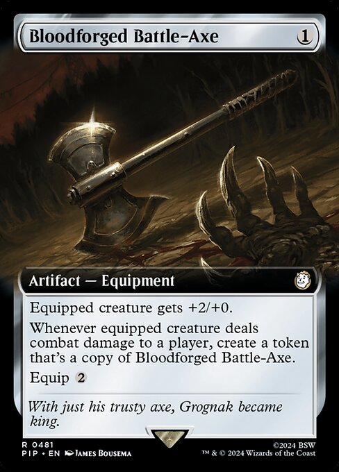Bloodforged Battle-Axe · Fallout 481/1068