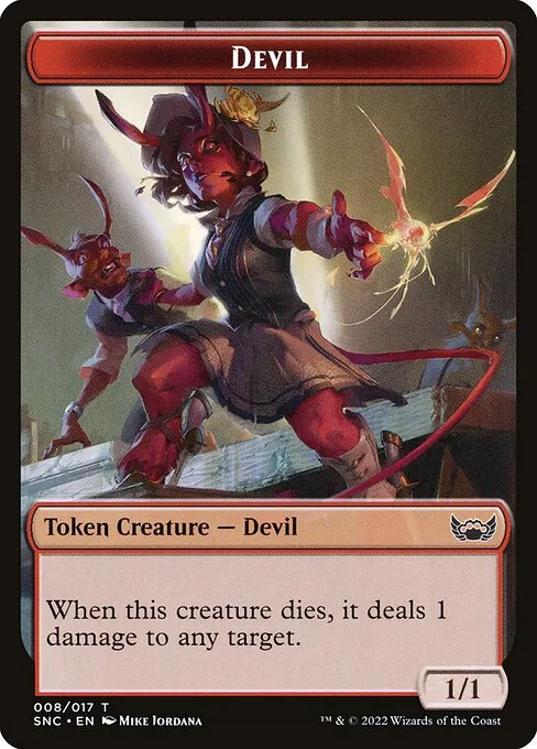 Devil · Streets of New Capenna Tokens 8/19