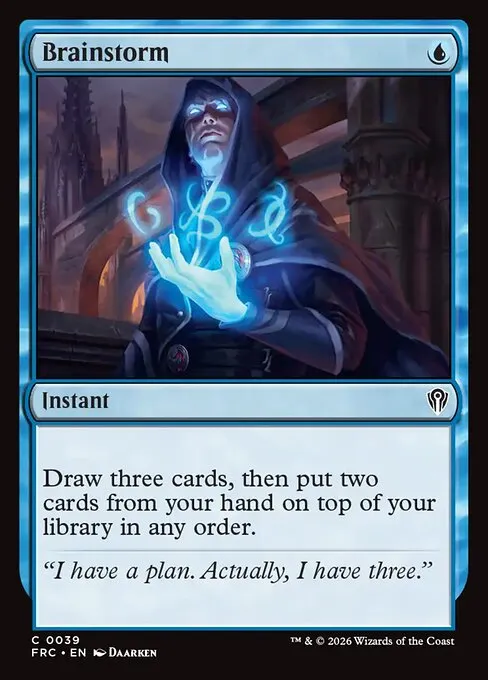 Brainstorm · Reality Fracture Commander 39/2