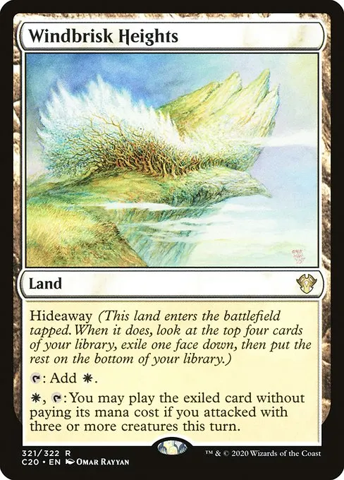 Windbrisk Heights · Commander 2020 321/322