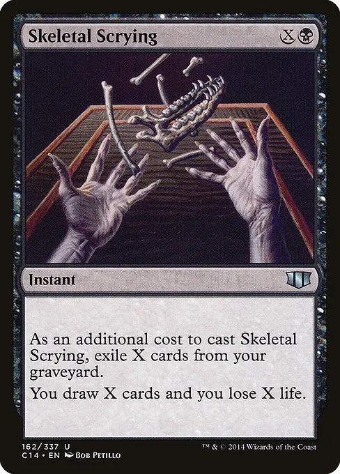 Skeletal Scrying · Commander 2014 162/337