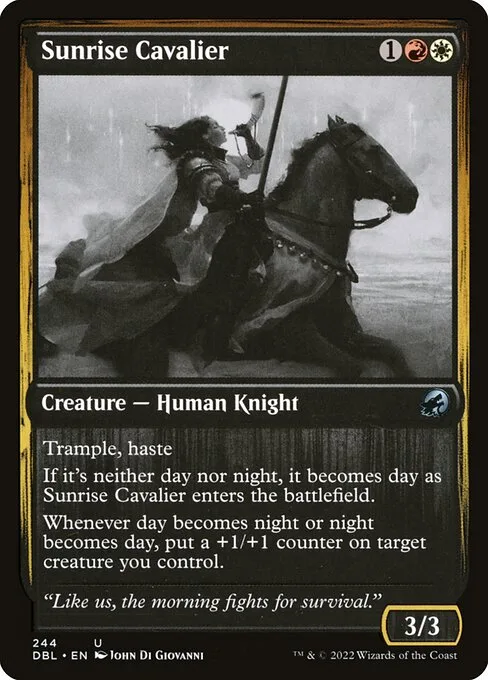 Sunrise Cavalier · Innistrad: Double Feature 244/535