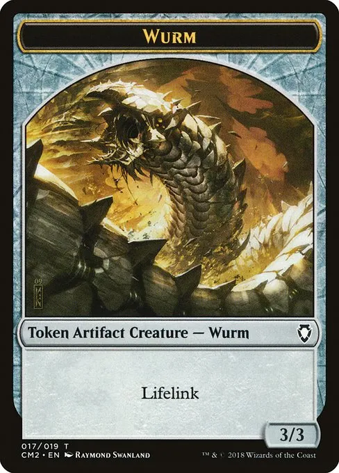 Wurm · Commander Anthology Volume II Tokens 17/19