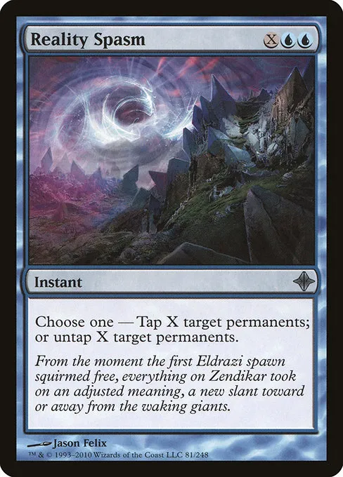 Reality Spasm · Rise of the Eldrazi 81/248