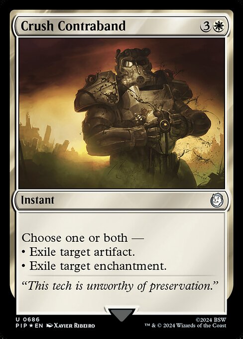 Crush Contraband · Fallout 686/1068