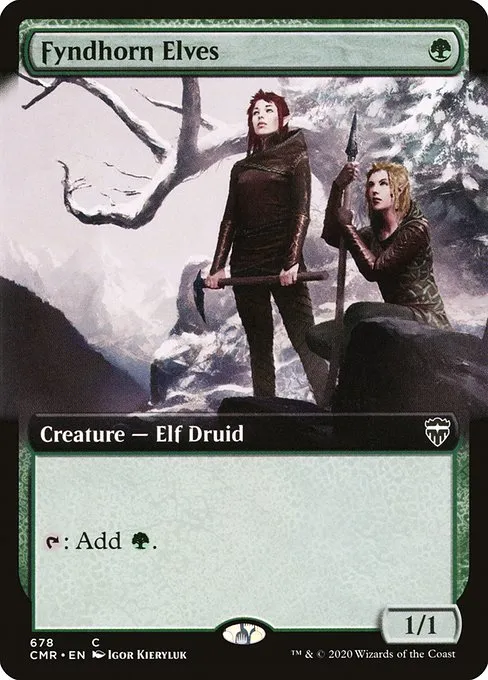 Fyndhorn Elves · Commander Legends 678/718