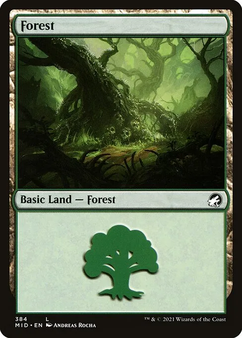Forest · Innistrad: Midnight Hunt 384/399