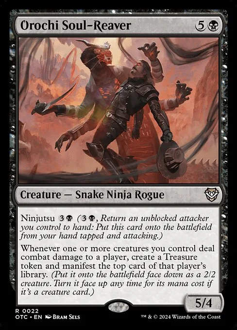 Orochi Soul-Reaver · Outlaws of Thunder Junction Commander 22/342