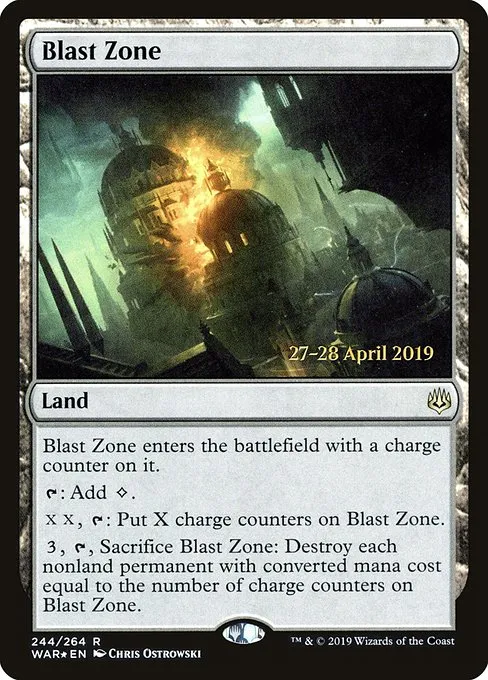 Blast Zone · War of the Spark Promos 244s/176