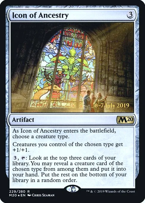 Icon of Ancestry · Core Set 2020 Promos 229s/144
