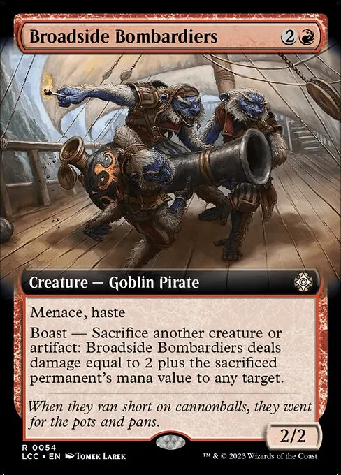 Broadside Bombardiers · The Lost Caverns of Ixalan Commander 54/370