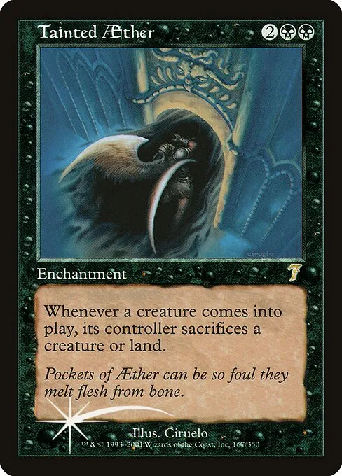 Tainted Aether · Seventh Edition 167★/708