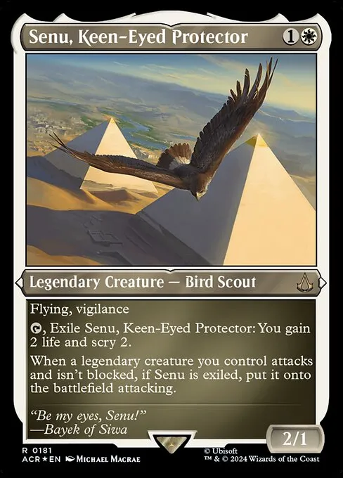 Senu, Keen-Eyed Protector · Assassin's Creed 181/309