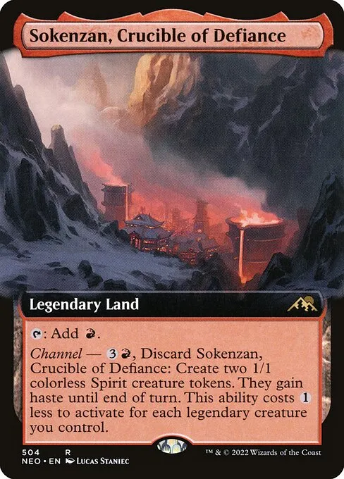 Sokenzan, Crucible of Defiance · Kamigawa: Neon Dynasty 504/531