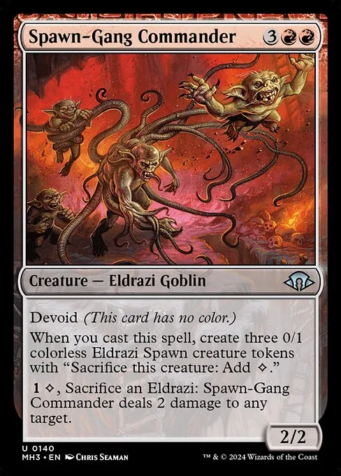 Spawn-Gang Commander · Modern Horizons 3 140/528