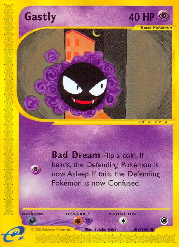 Gastly · Expedition Base Set 109/165