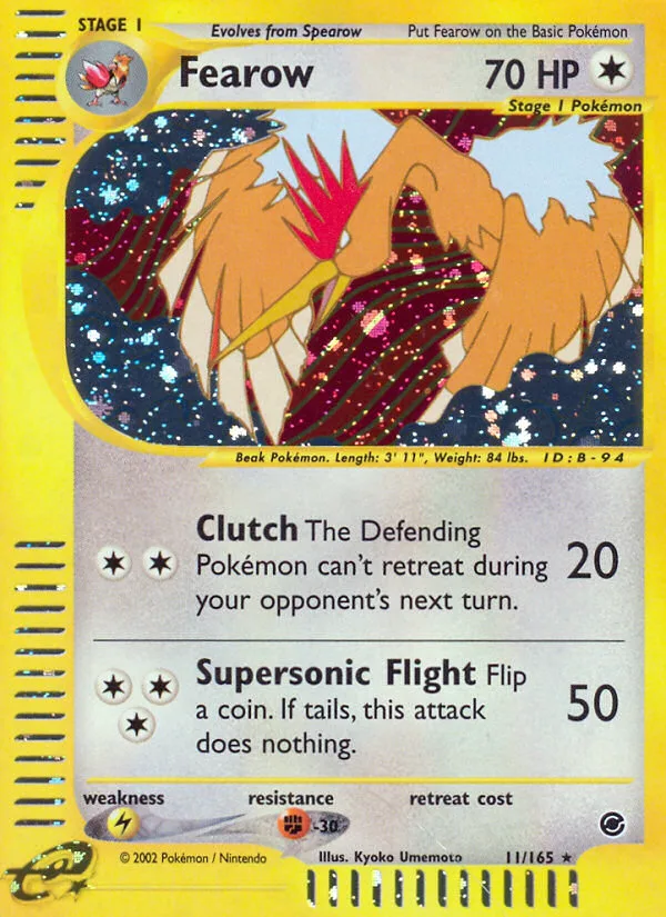 Fearow · Expedition Base Set 11/165