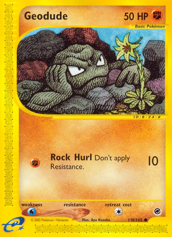 Geodude · Expedition Base Set 110/165