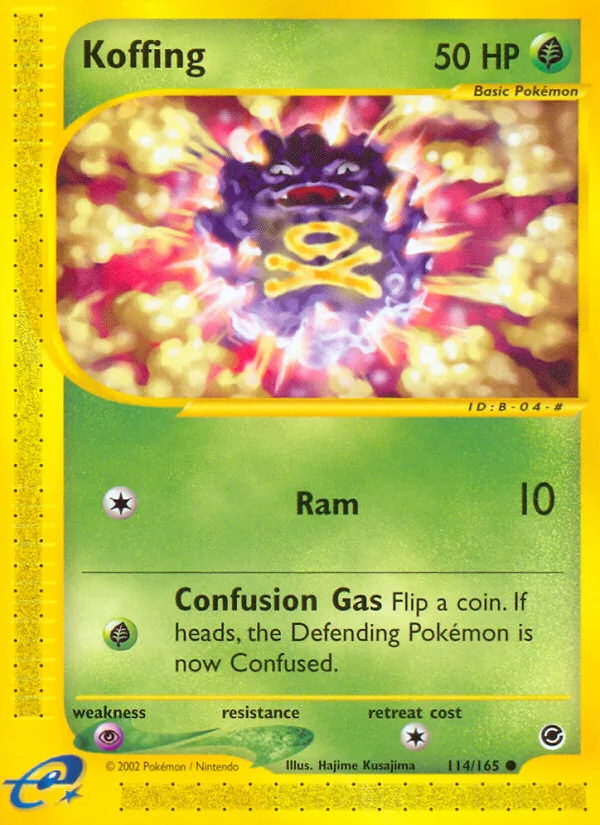 Koffing · Expedition Base Set 114/165