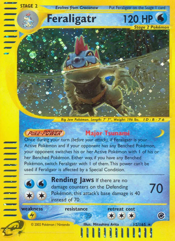 Feraligatr · Expedition Base Set 12/165