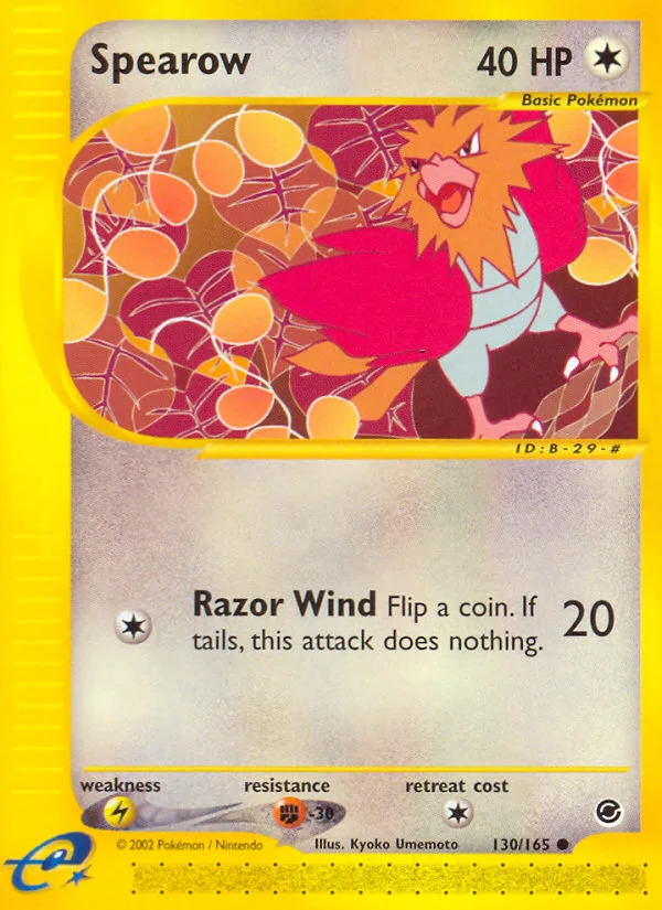 Spearow · Expedition Base Set 130/165