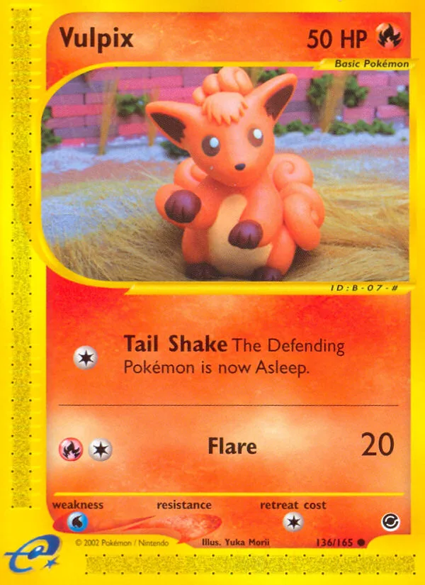 Vulpix · Expedition Base Set 136/165