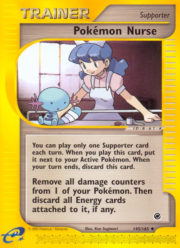 Pokémon Nurse · Expedition Base Set 145/165