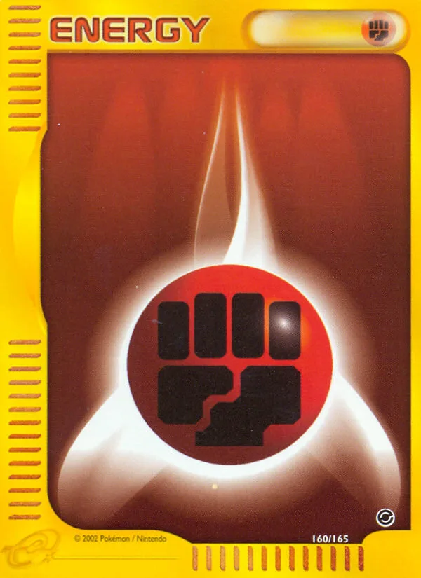 Fighting Energy · Expedition Base Set 160/165
