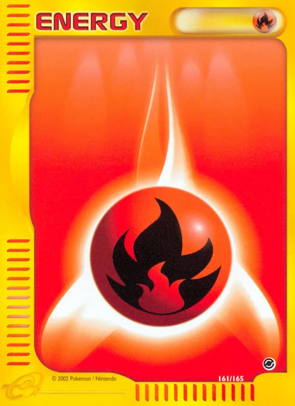 Fire Energy · Expedition Base Set 161/165