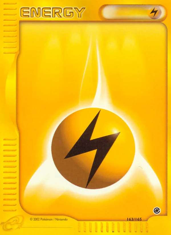 Lightning Energy · Expedition Base Set 163/165