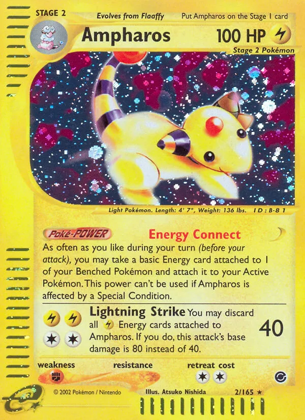 Ampharos · Expedition Base Set 2/165
