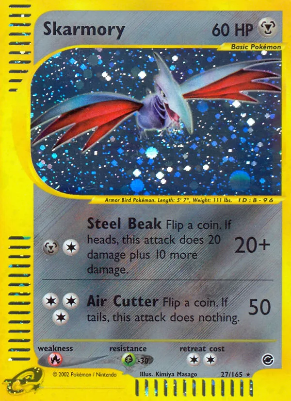 Skarmory · Expedition Base Set 27/165