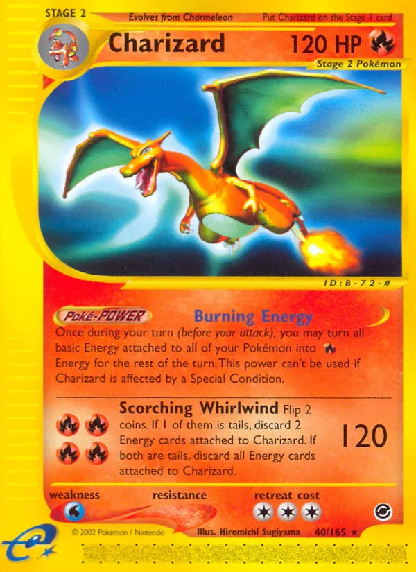 Charizard · Expedition Base Set 40/165