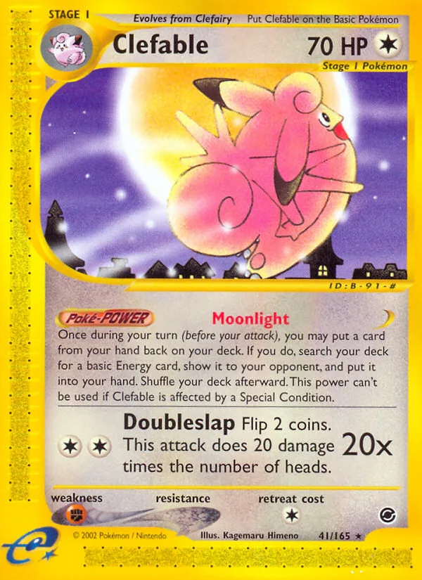 Clefable · Expedition Base Set 41/165