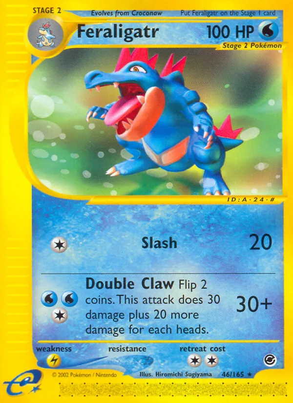 Feraligatr · Expedition Base Set 46/165
