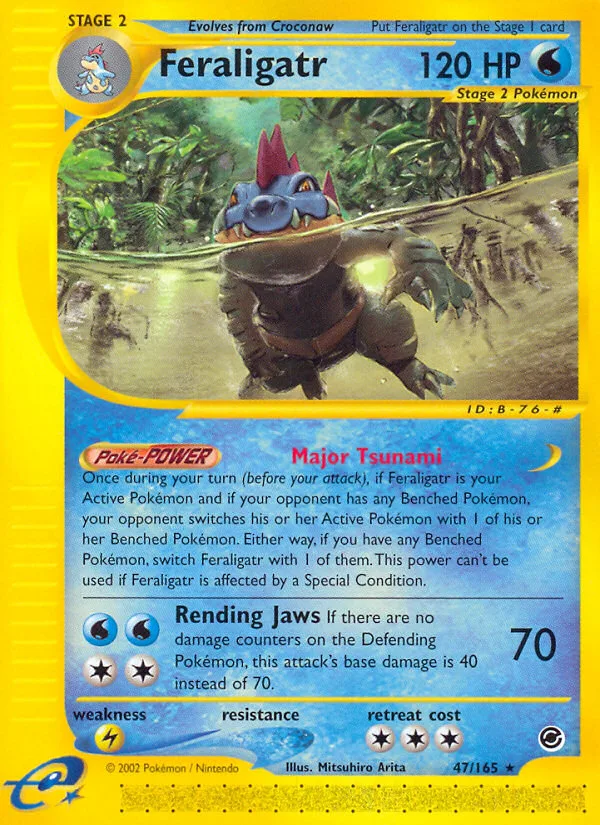 Feraligatr · Expedition Base Set 47/165