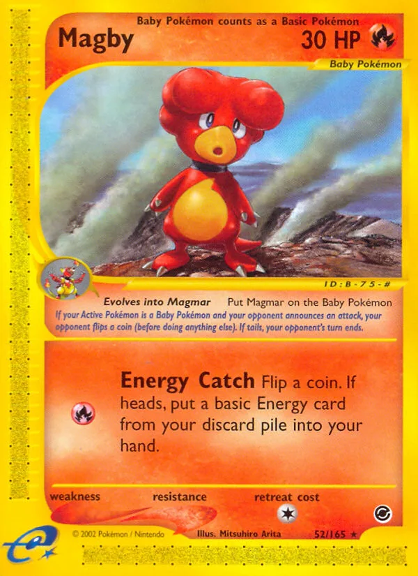 Magby · Expedition Base Set 52/165