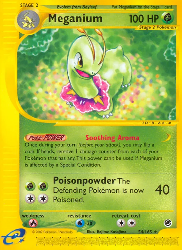 Meganium · Expedition Base Set 54/165