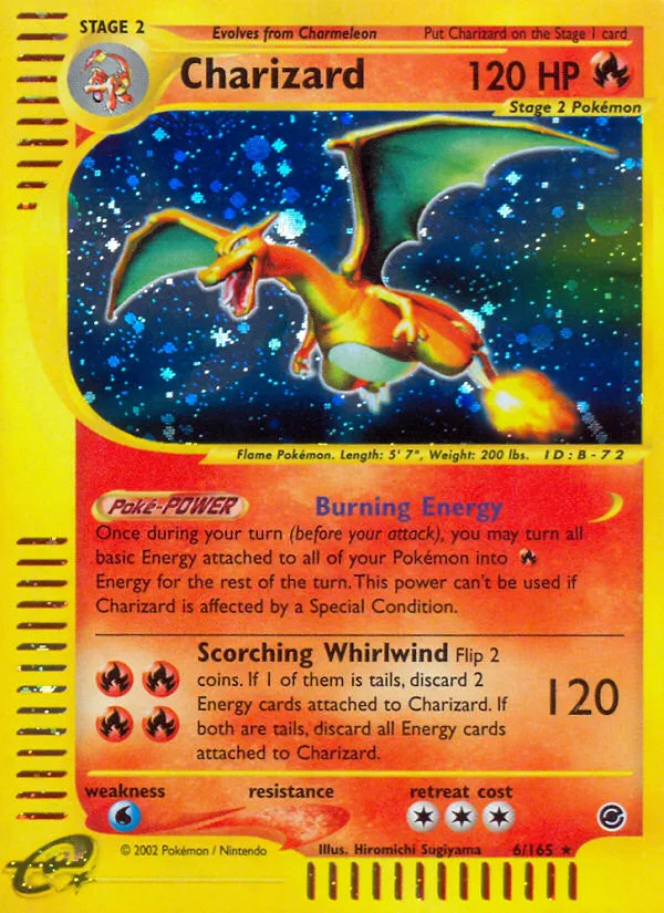 Charizard · Expedition Base Set 6/165