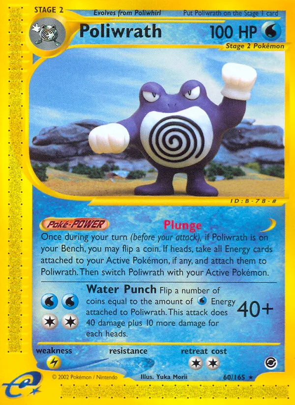 Poliwrath · Expedition Base Set 60/165