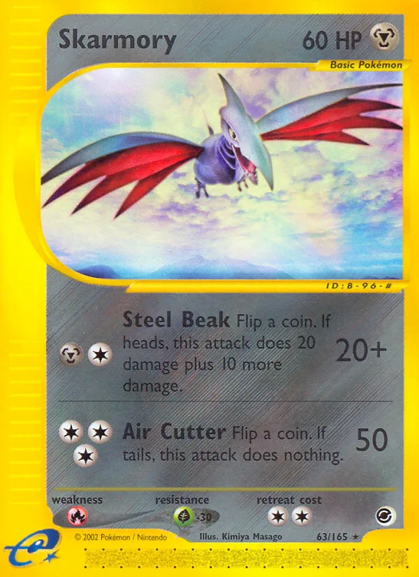 Skarmory · Expedition Base Set 63/165