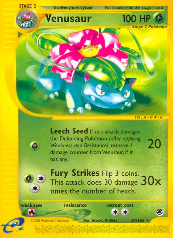 Venusaur · Expedition Base Set 67/165