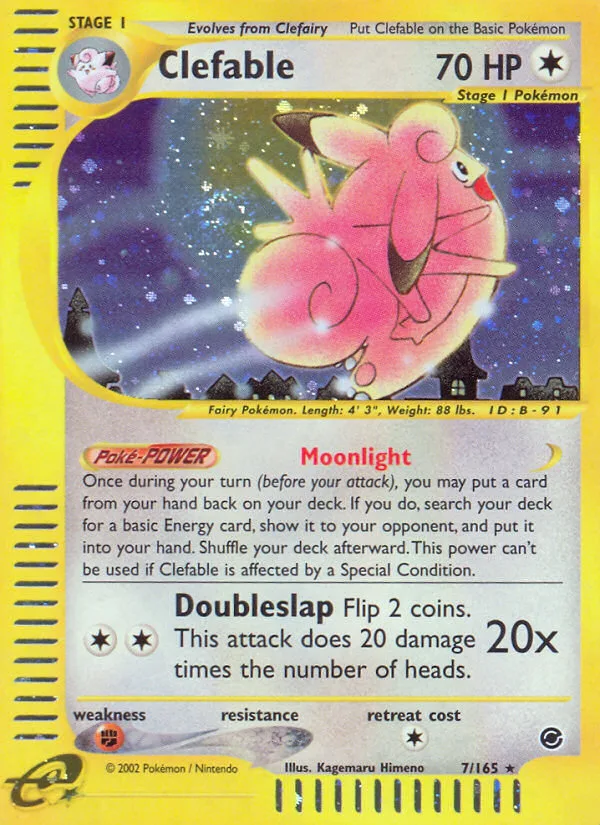 Clefable · Expedition Base Set 7/165