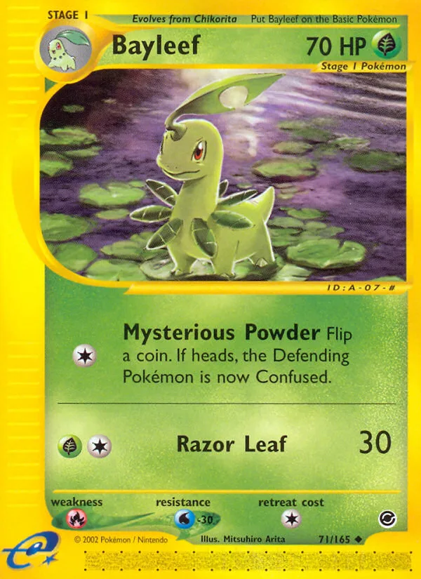Bayleef · Expedition Base Set 71/165