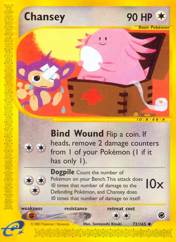 Chansey · Expedition Base Set 72/165