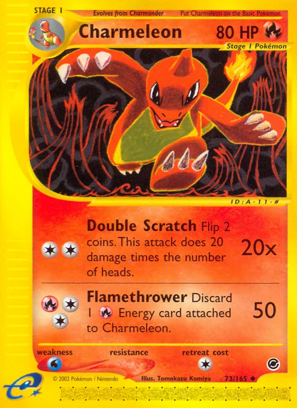 Charmeleon · Expedition Base Set 73/165